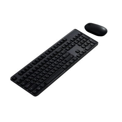 Клавиатура и мышка беспроводная Xiaomi Mijia Wireless Set 3 Deep Space (WXJS03YM) Black RU